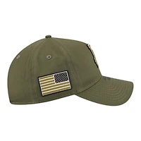 Los Angeles Dodgers Olive Green 2026 Armed Forces Day New Era 9TWENTY A-Frame Adjustable Hat