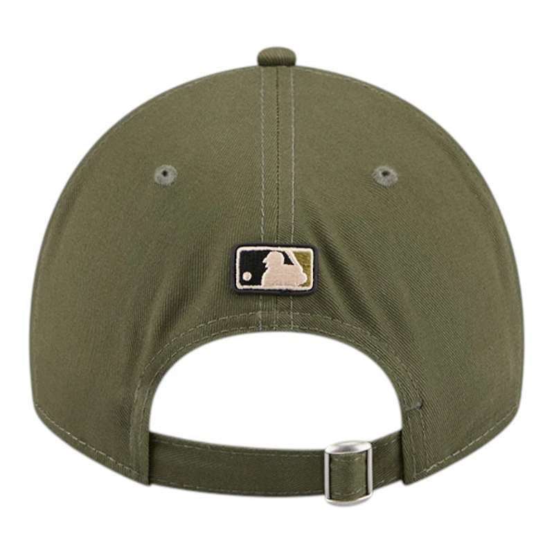 Los Angeles Dodgers Olive Green 2026 Armed Forces Day New Era 9TWENTY A-Frame Adjustable Hat