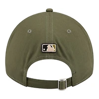 Los Angeles Dodgers Olive Green 2026 Armed Forces Day New Era 9TWENTY A-Frame Adjustable Hat