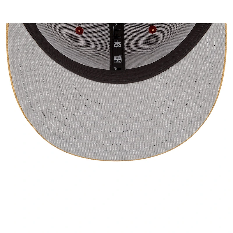 Cleveland Caveliers Dark Red and Gold Two Tone New Era 9FIFTY Snapback Hat