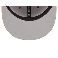Cleveland Caveliers Dark Red and Gold Two Tone New Era 9FIFTY Snapback Hat