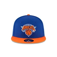 New York Knicks Royal and Orange New Era 9FIFTY Snapback Hat