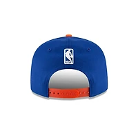 New York Knicks Royal and Orange New Era 9FIFTY Snapback Hat
