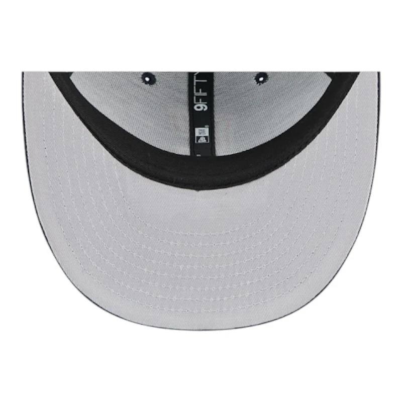 Cleveland Guardians Navy Mesh Trucker Low Profile New Era 9FIFTY Snapback Hat