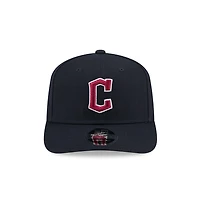 Cleveland Guardians Navy Classic New Era 9SEVENTY Stretch Snapback Hat