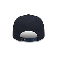Cleveland Guardians Navy Classic New Era 9SEVENTY Stretch Snapback Hat