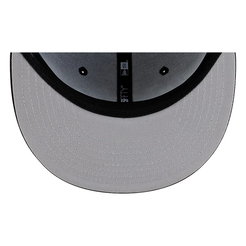 Seattle Mariners Black Teal Japanese Kanji Characters New Era 59FIFTY Fitted Hat