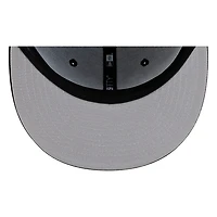 Seattle Mariners Black Teal Japanese Kanji Characters New Era 59FIFTY Fitted Hat