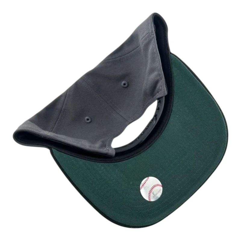 Los Angeles Dodgers Graphite and Black Prism Collection New Era 9FIFTY A-Frame Snapback Hat