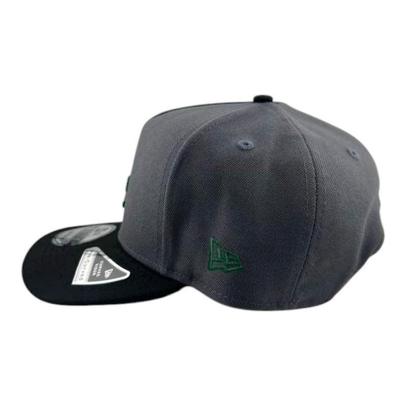 Los Angeles Dodgers Graphite and Black Prism Collection New Era 9FIFTY A-Frame Snapback Hat