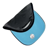 Los Angeles Dodgers Graphite and Black Sky Blue Prism Collection New Era 9FIFTY A-Frame Snapback Hat