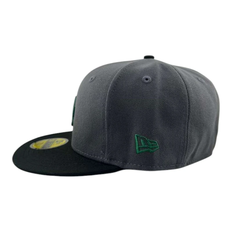 Los Angeles Dodgers Graphite and Black Prism Collection New Era 59FIFTY Fitted Hat