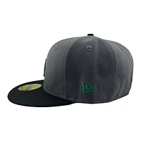Los Angeles Dodgers Graphite and Black Prism Collection New Era 59FIFTY Fitted Hat