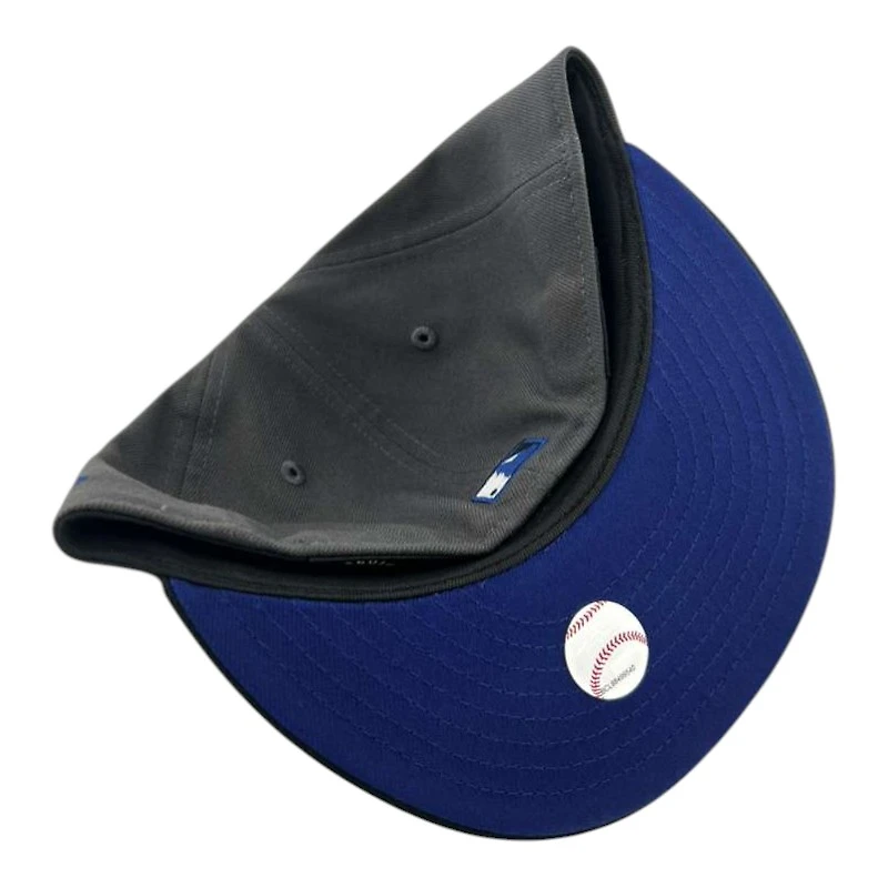 Los Angeles Dodgers Graphite and Black Royal Prism Collection New Era 59FIFTY Fitted Hat