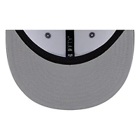 Seattle Mariners White Storm Grey Visor Star Trident New Era 9FIFTY Snapback Hat