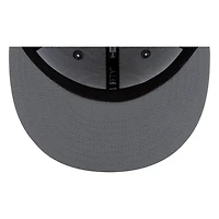 Seattle Mariners Storm Grey Red Visor Circle Logo New Era 9FIFTY Snapback Hat