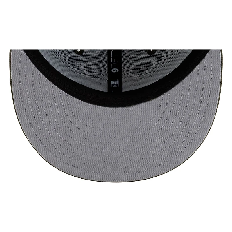 Seattle Mariners Olive Green Tonal "S" Compass Logo New Era 9FIFTY Snapback Hat