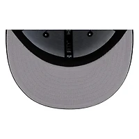 Seattle Mariners Black White M's Baseball Logo New Era 9FIFTY Snapback Hat