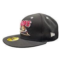 Buffalo Bisons Black 30 Seasons Patch New Era 59FIFTY Fitted Hat
