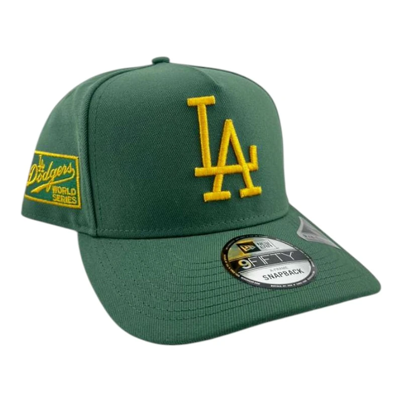 Los Angeles Dodgers Green Timber Collection 9FIFTY A-Frame Snapback Hat