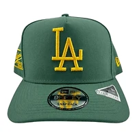 Los Angeles Dodgers Green Timber Collection 9FIFTY A-Frame Snapback Hat