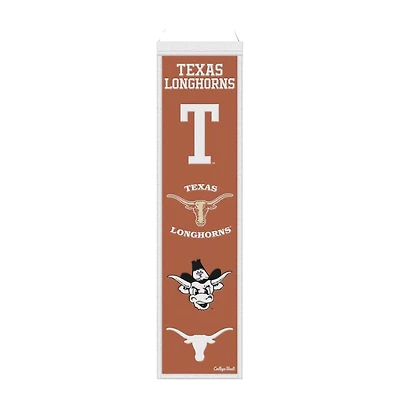 Texas Longhorns Team 8in x 32in Heritage Banner