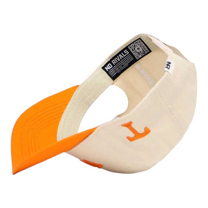 Tennessee Volunteers Cream and Orange Classic Vols No Rivals Snapback Hat