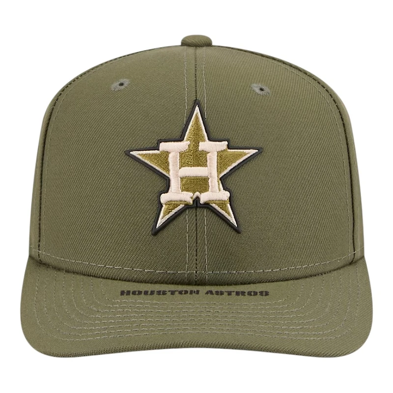 Houston Astros 2026 Armed Forces Day New Era 9SEVENTY Stretch-Snap Hat