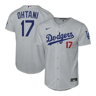 Youth Los Angeles Dodgers Shohei Ohtani Gray Nike Alternate Stadium Jersey