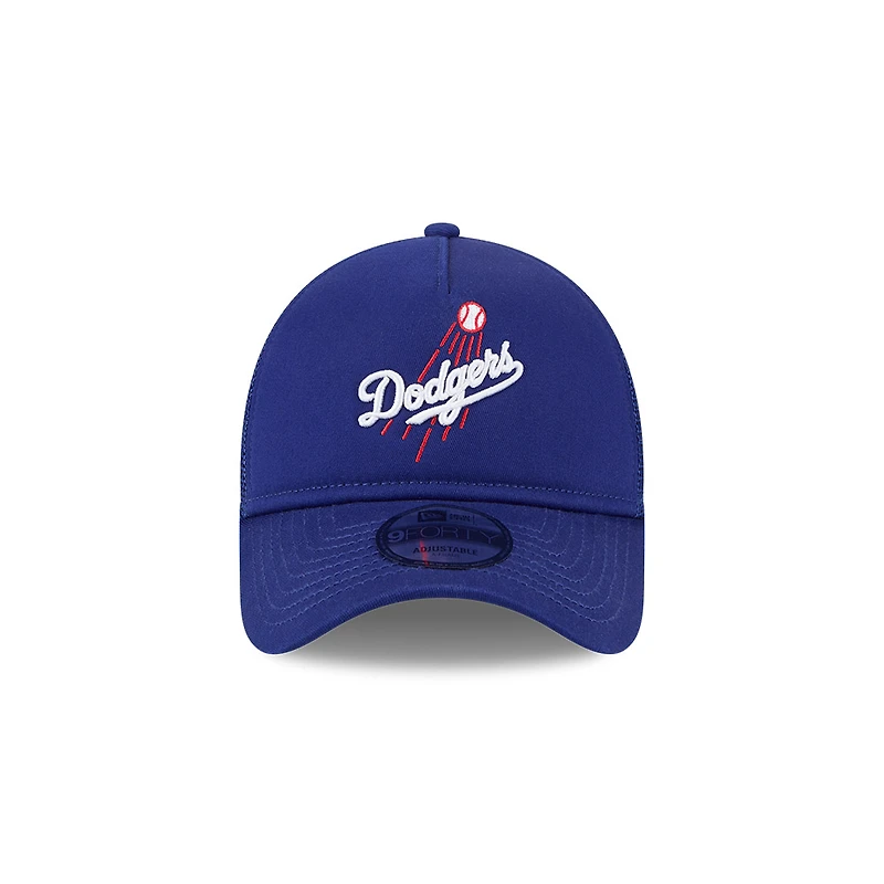 Los Angeles Dodgers Royal Blue Alternate Mesh Trucker New Era A-Frame 9FORTY Snapback Hat