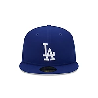 Los Angeles Dodgers Royal Blue  2020 World Series Patch New Era 59FIFTY Fitted Hat