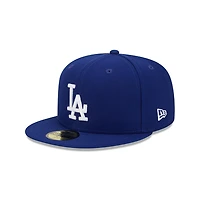 Los Angeles Dodgers Royal Blue  2020 World Series Patch New Era 59FIFTY Fitted Hat