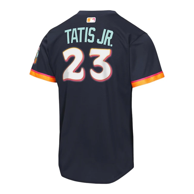 Youth San Diego Padres Fernando Tatis Jr. Obsidian Blue 2026 City Connect Nike Stadium Jersey