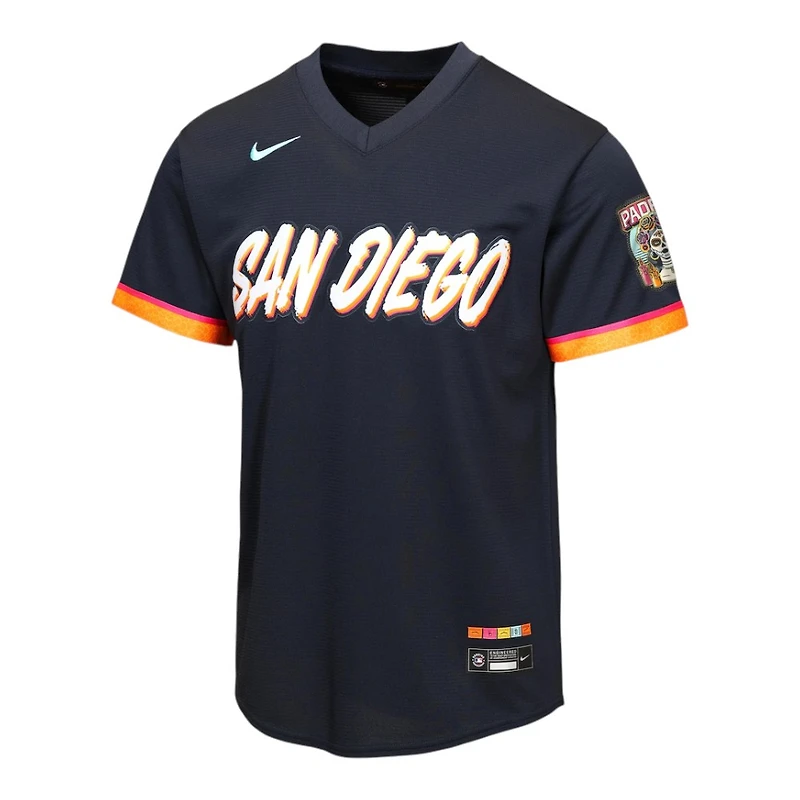 Youth San Diego Padres Obsidian Blue Blank 2026 City Connect Nike Stadium Jersey