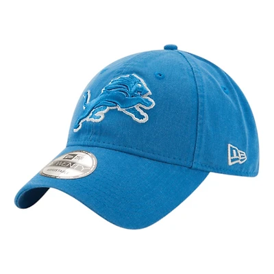Detroit Lions Team Color Basic Core Classic New Era 9TWENTY Adjustable Hat