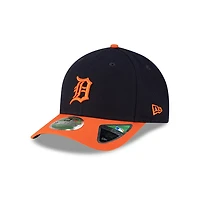 Detroit Tigers Navy and Orange Alternate Authentic Collection New Era 9FORTY M-Crown Adjustable Hat