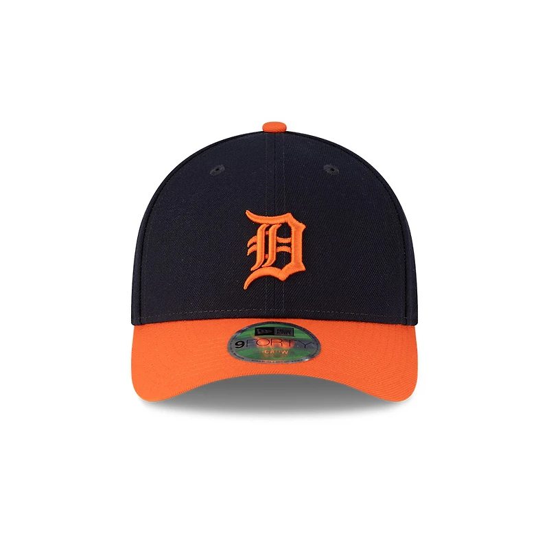 Detroit Tigers Navy and Orange Alternate Authentic Collection New Era 9FORTY M-Crown Adjustable Hat