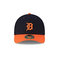 Detroit Tigers Navy and Orange Alternate Authentic Collection New Era 9FORTY M-Crown Adjustable Hat