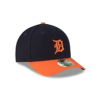 Detroit Tigers Navy and Orange Alternate Authentic Collection New Era 9FORTY M-Crown Adjustable Hat