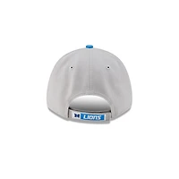 Detroit Lions Gray and Blue New Era 9FORTY Snapback Hat
