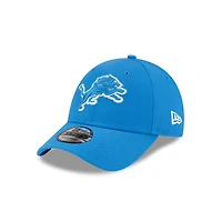 Detroit Lions Blue New Era 9FORTY Snapback Hat