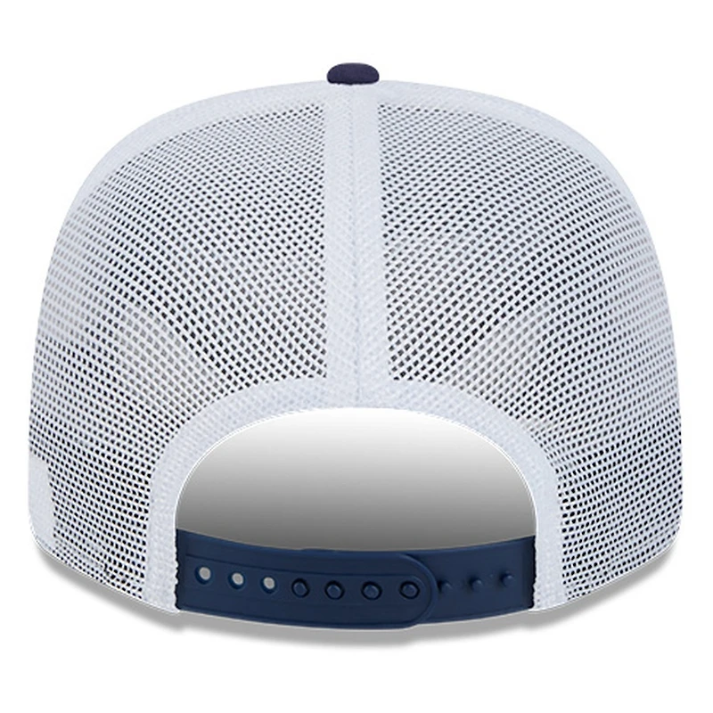 Toronto Maple Leafs Navy and White City Script New Era 9SEVENTY Stretch-Snap Hat