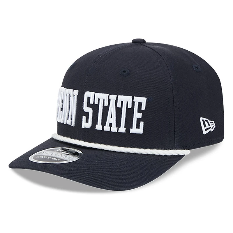 Penn State Nittany Lions Navy New Era 9SEVENTY Stretch-Snap Hat