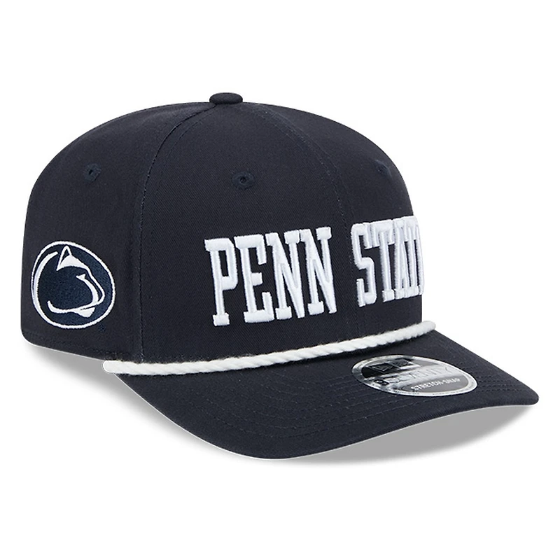 Penn State Nittany Lions Navy New Era 9SEVENTY Stretch-Snap Hat