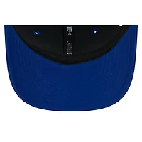 New York Rangers Royal Blue and White City Script New Era 9SEVENTY Stretch-Snap Hat