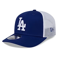 Los Angeles Dodgers Royal Blue and White New Era 9SEVENTY Stretch-Snap Hat