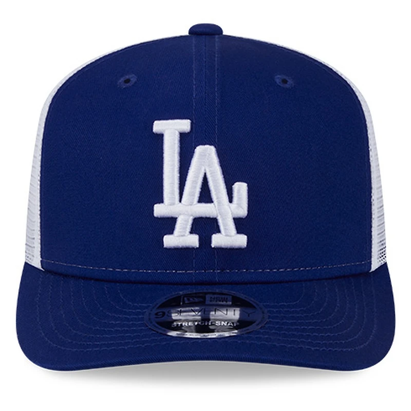 Los Angeles Dodgers Royal Blue and White New Era 9SEVENTY Stretch-Snap Hat