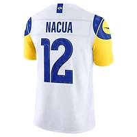 Los Angeles Rams Puka Nacua White Nike Vapor F.U.S.E Stitched Limited Jersey