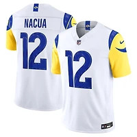 Los Angeles Rams Puka Nacua White Nike Vapor F.U.S.E Stitched Limited Jersey