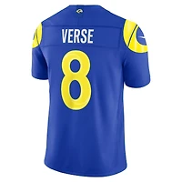 Los Angeles Rams Jared Verse Royal Nike Vapor F.U.S.E Stitched Limited Jersey